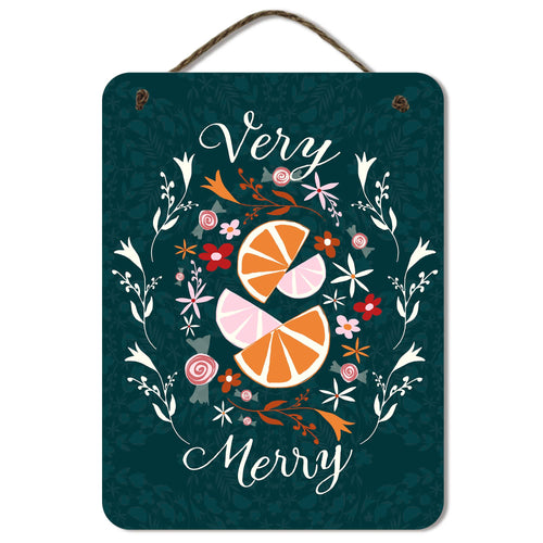 Candied 12" x 16" Hanging Wooden Artboard with Twine