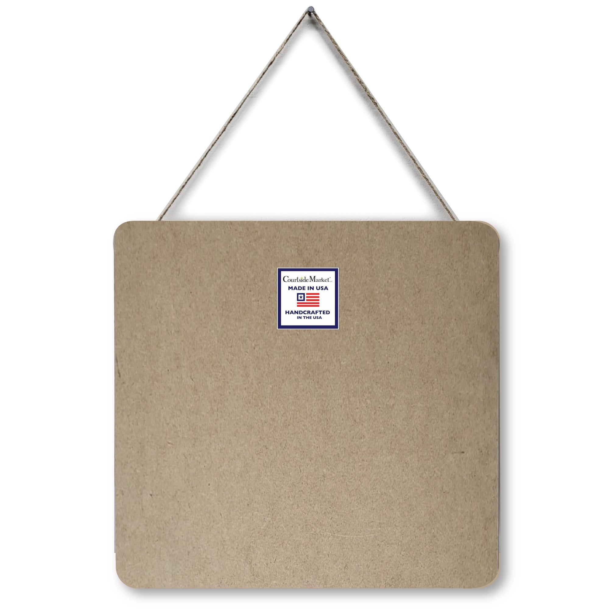 Celebrate 250 Truck R Fireworks Hanging Wooden Artboard with Twine - Wounded Warrior Project
