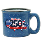 Celebrate 250 USA 19 oz Artisan Ceramic Mug with Wounded Warrior Project