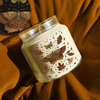 Autumn Moth 18 oz Soy Wax Candle with Wooden Lid