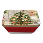 Holiday Tree II 6.5" x 6.5" Artboard Lid & 20 oz Candle Set