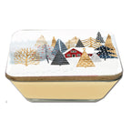 Christmas Chalet I 6.5" x 6.5" Artboard Lid & 20 oz Candle Set