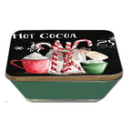 Cocoa Chalk 6.5" x 6.5" Artboard Lid & 20 oz Candle Set