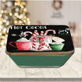 Cocoa Chalk 6.5" x 6.5" Artboard Lid & 20 oz Candle Set