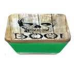 BOO! 6.5"x6.5" Artboard Lid & 20 oz Candle Set