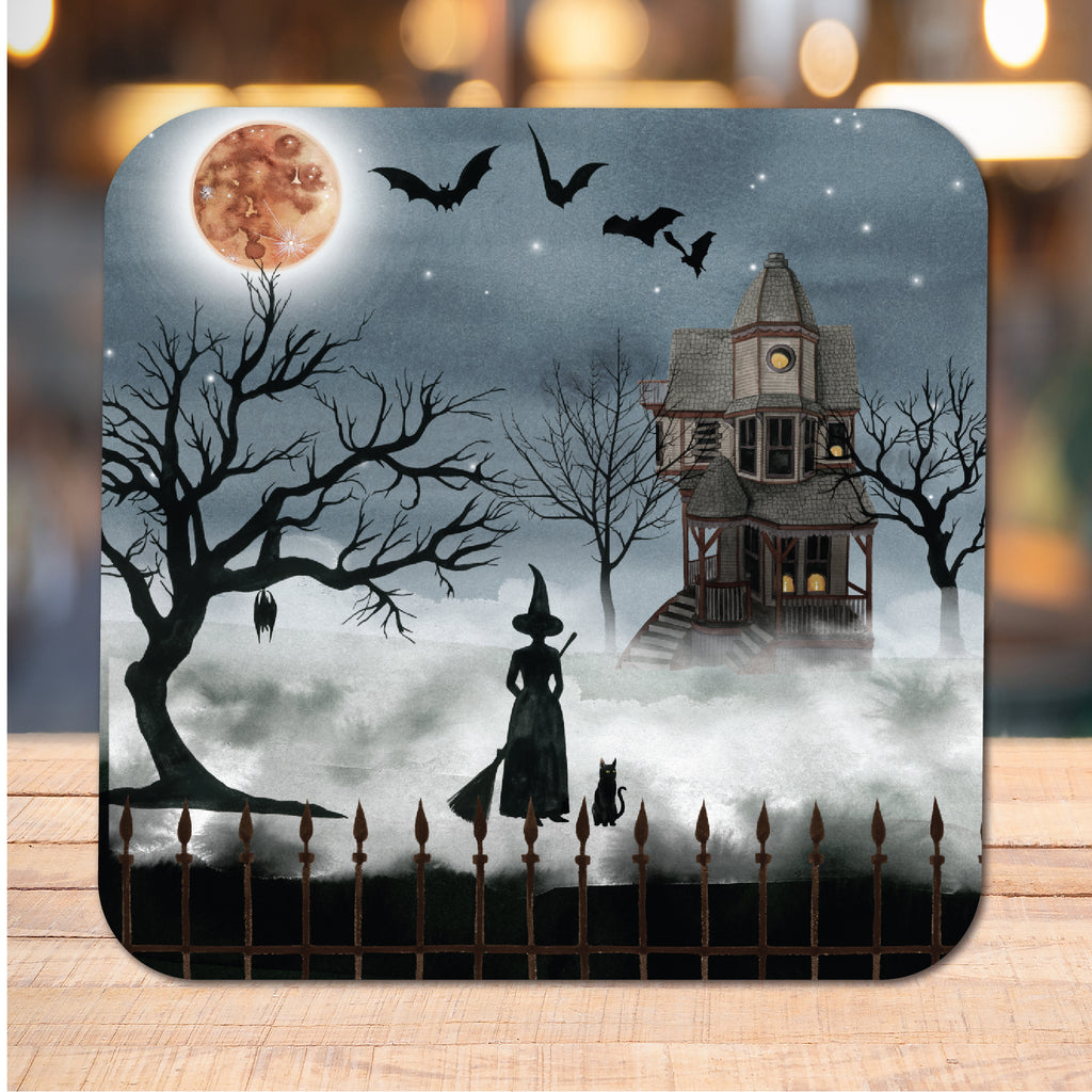 Harvest Moon I 6.5"x6.5" Artboard Lid & 20 oz Candle Set