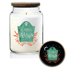 Cute Halloween I 21 oz Soy Wax Candle with Wooden Lid