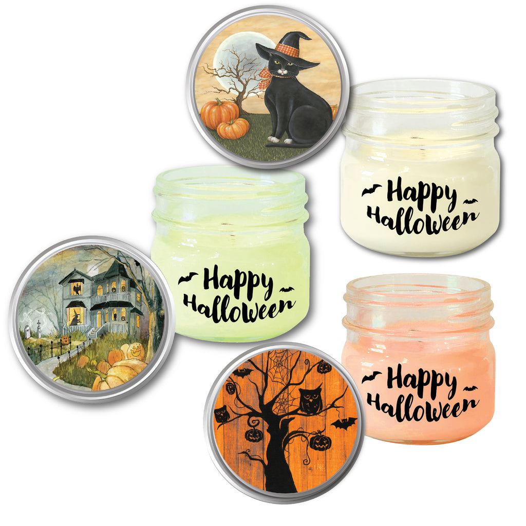 Night Owls 8 oz Soy Wax Candle 3 pc. Set