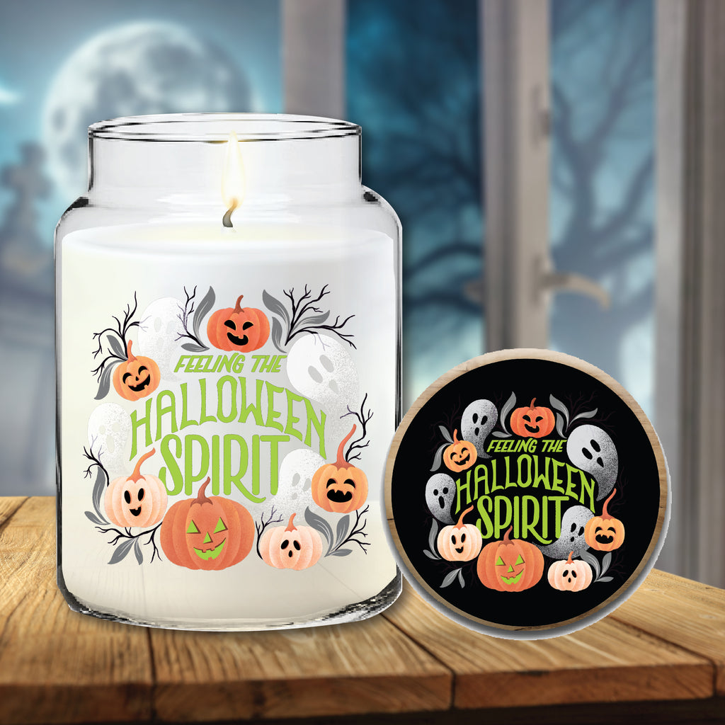 Spirit II 21 oz Soy Wax Candle with Wooden Lid