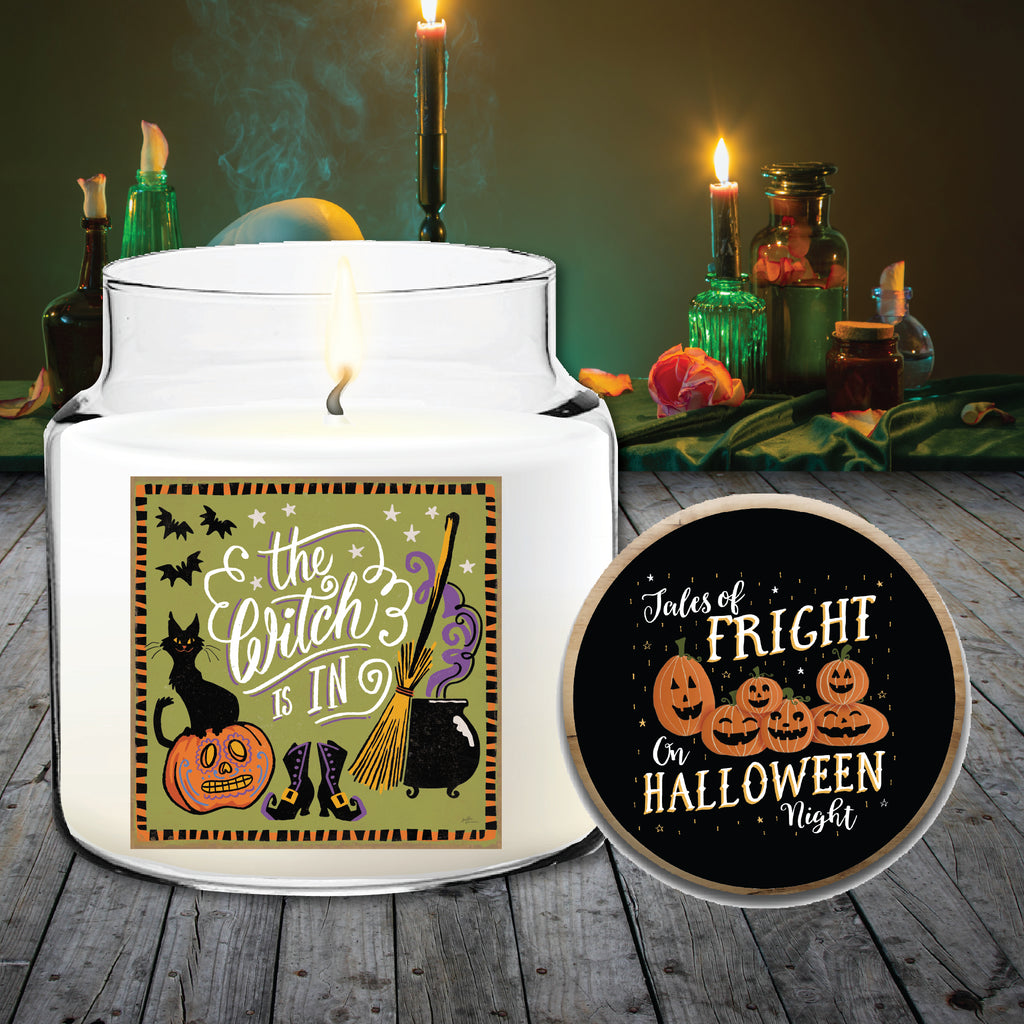 Expressions IV 14 oz Soy Wax Candle with Wooden Lid