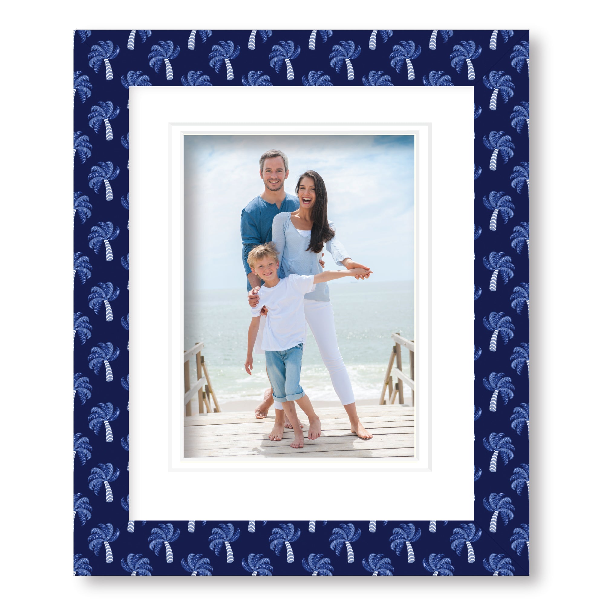 ColorBloom Moments™ - Blue Dream - 8"x10" 1-5"x7" Opening Easel Back/Wall Frame