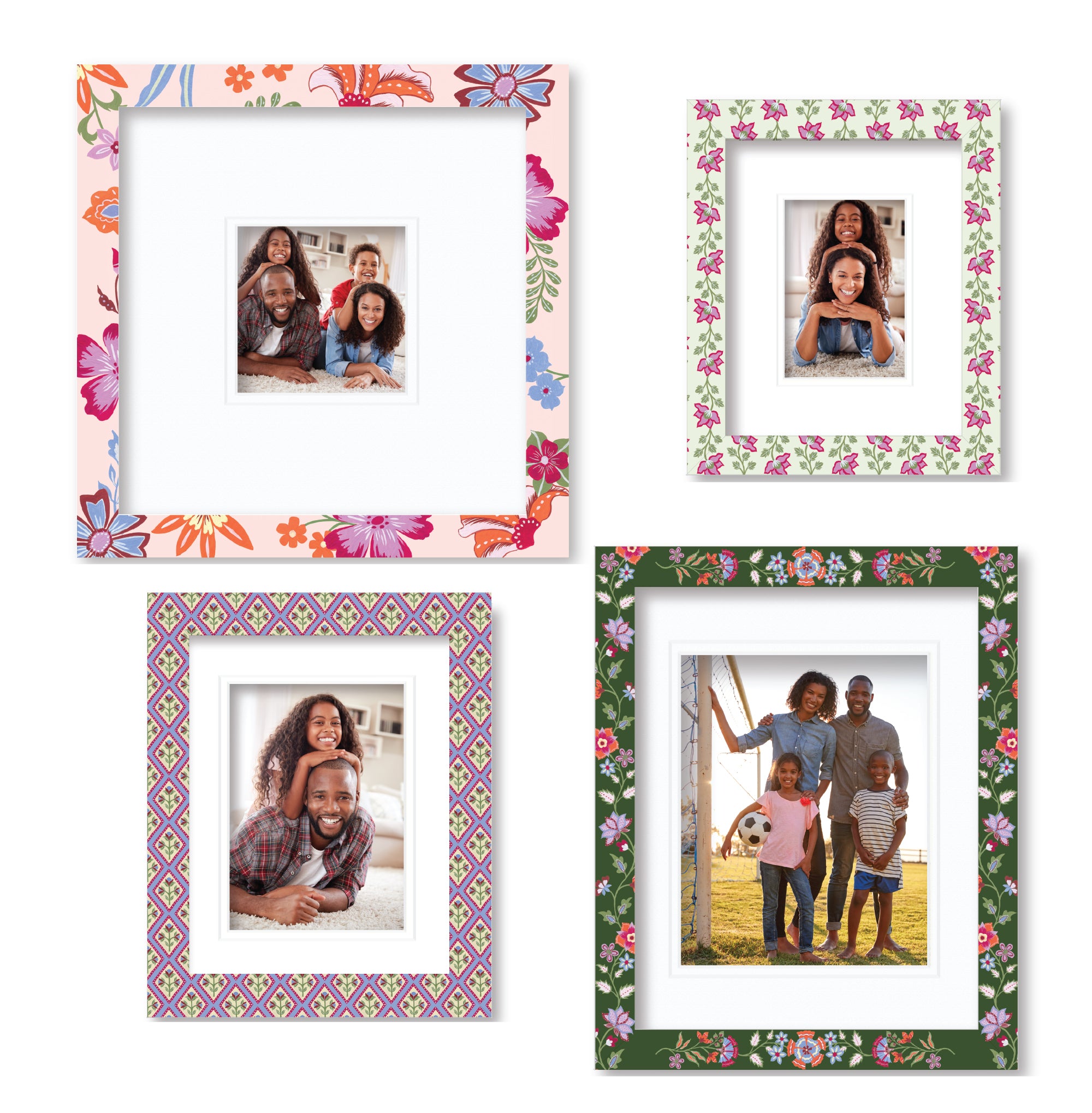 ColorBloom Moments™ - Floral Fantasy - Easel Back/Wall Frame Set