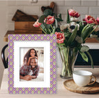 ColorBloom Moments™ - Floral Fantasy - 8"x10" 1-5"x7" Opening Easel Back/Wall Frame