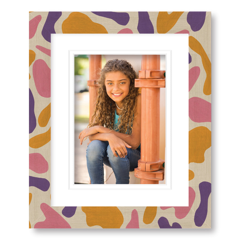 ColorBloom Moments™ - Sunset Vibe - 8"x10" 1-5"x7" Opening Easel Back/Wall Frame