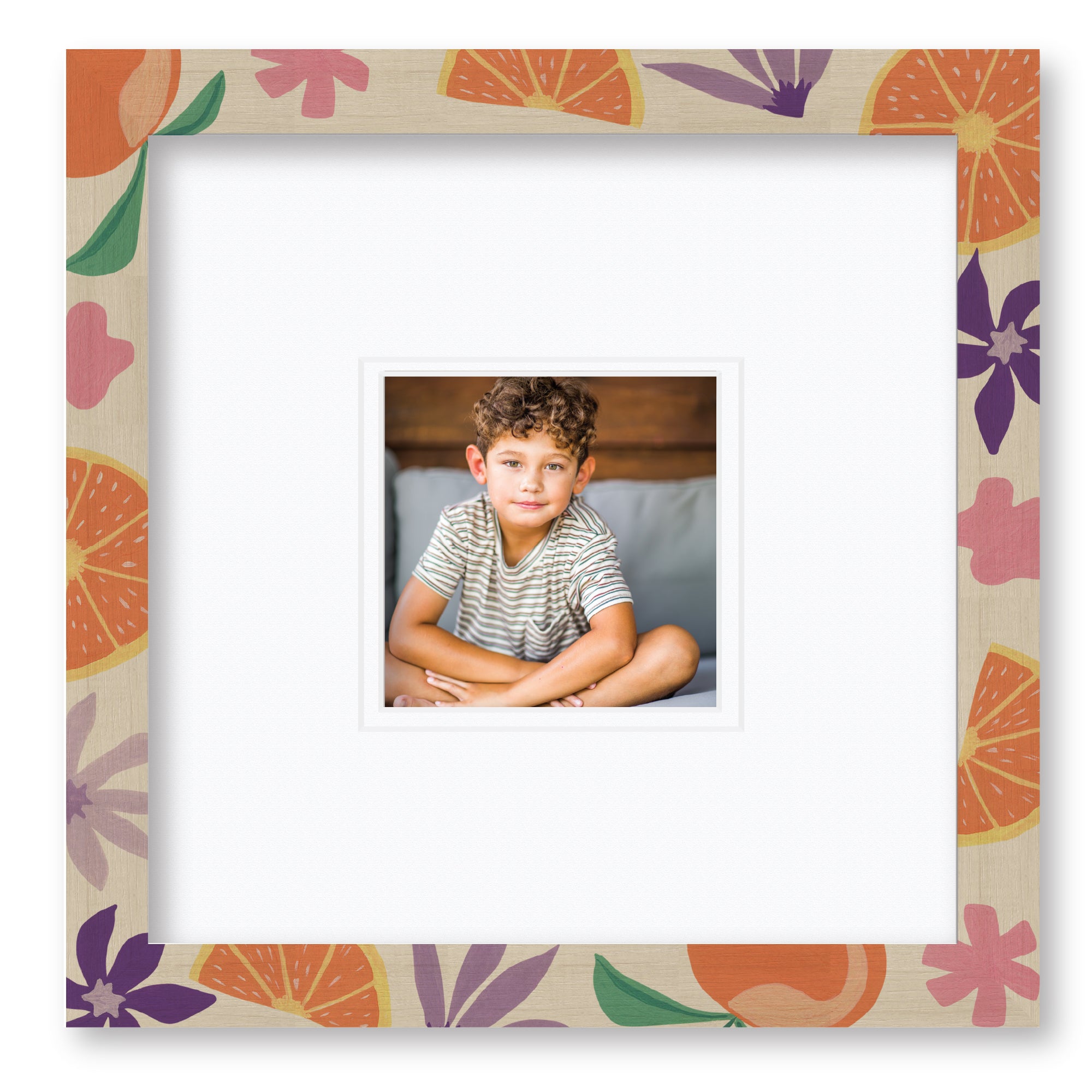 ColorBloom Moments™ - Sunset Vibe - 12"x12" 1-5"x5" Opening Wall Frame
