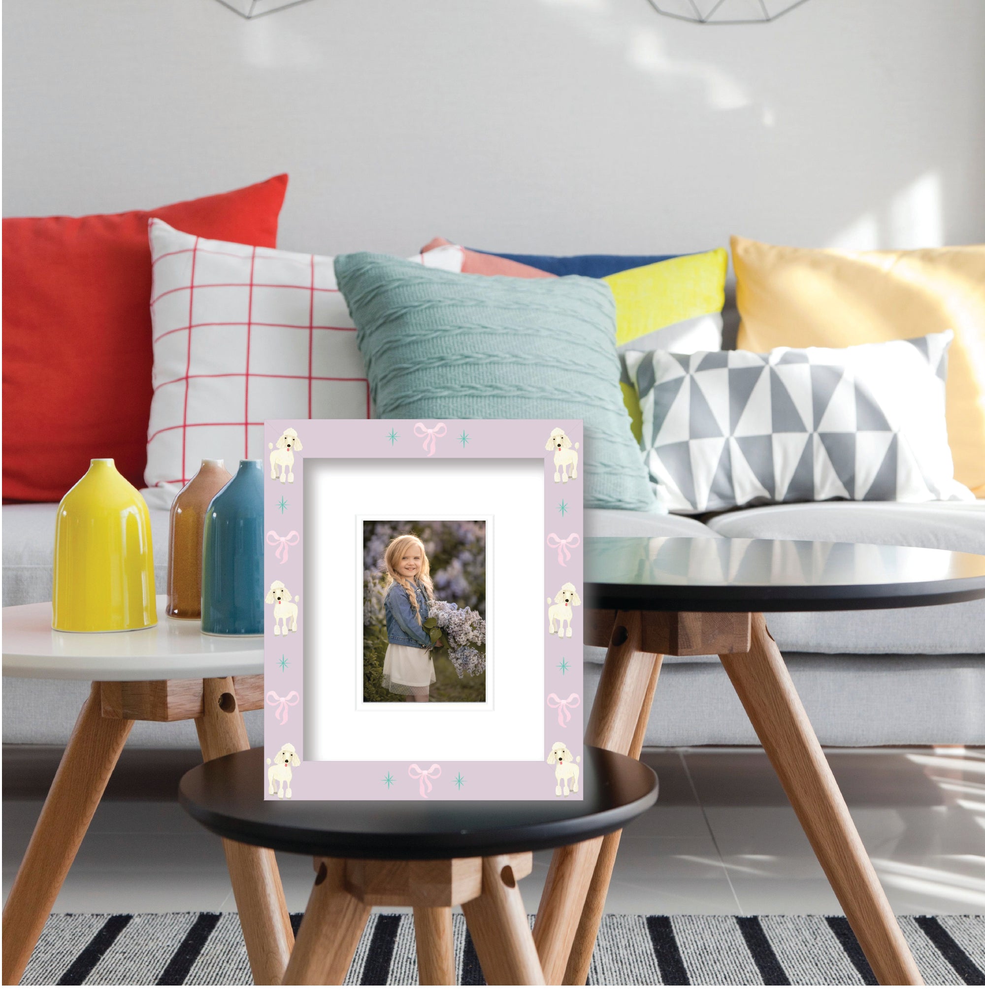 ColorBloom Moments™ - Must Love Dogs - 8"x10" 1-4"x6" Opening Easel Back/Wall Frame