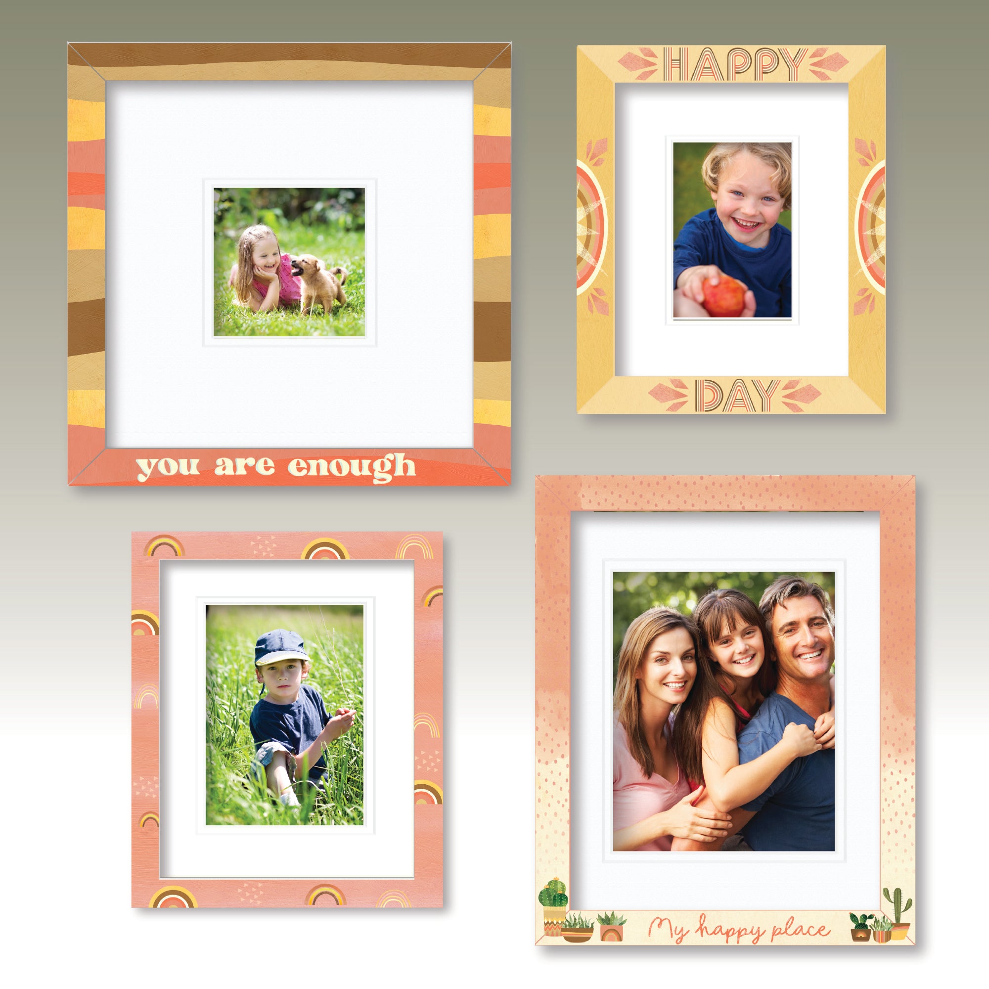 ColorBloom Moments™ - Desert Days - Easel Back/Wall Frame Set