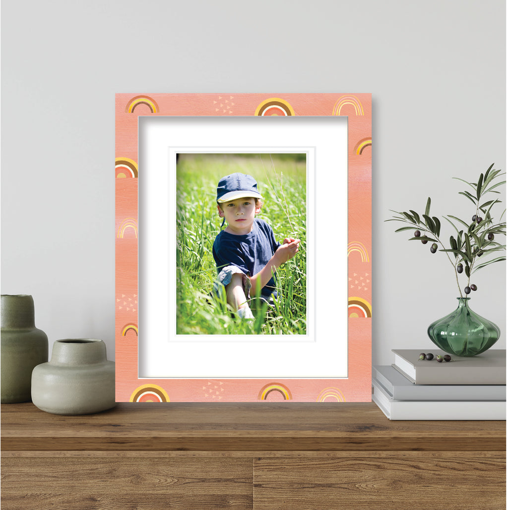 ColorBloom Moments™ - Desert Days - 8"x10" 1-5"x7" Opening Easel Back/Wall Frame