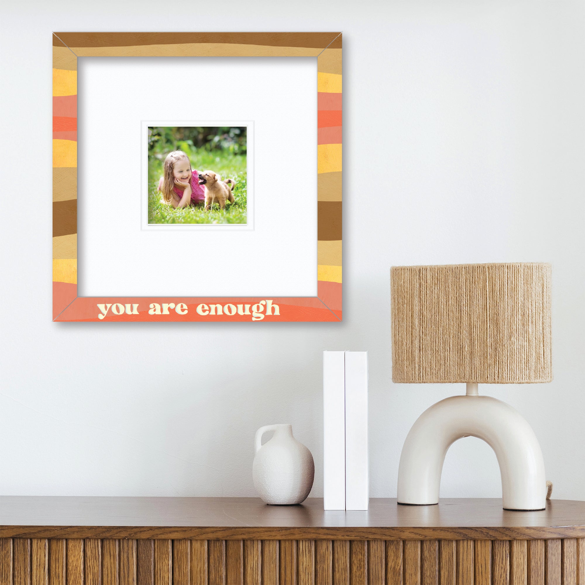 ColorBloom Moments™ - Desert Days - 12"x12" 1-5"x5" Opening Wall Frame