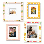 ColorBloom Moments™ - Here Kitty Kitty - Easel Back/Wall Frame Set