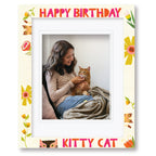 ColorBloom Moments™ - Here Kitty Kitty - 11"x14" 1-8"x10" Opening Easel Back/Wall Frame