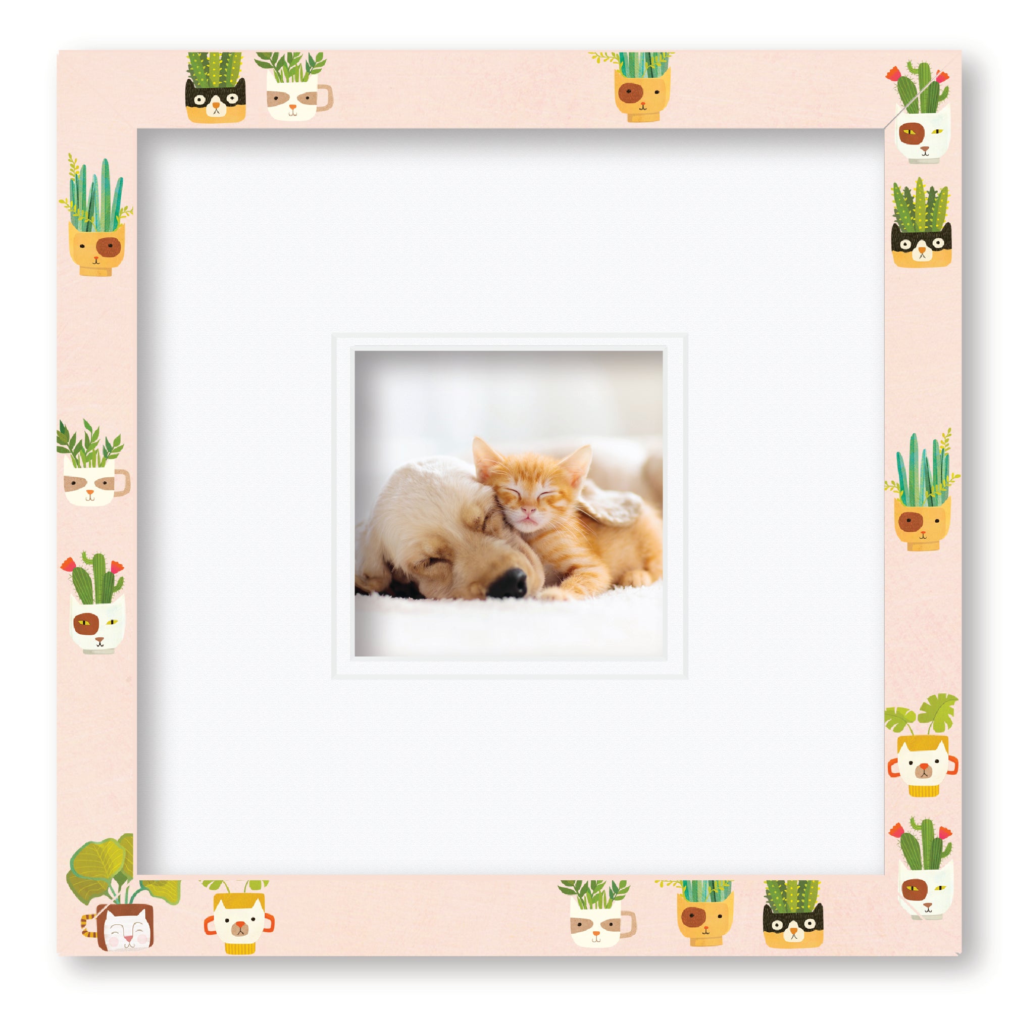 ColorBloom Moments™ - Here Kitty Kitty - 12"x12" 1-5"x5" Opening Wall Frame
