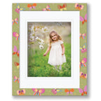 ColorBloom Moments™ - Mom's Floral - 11"x14" 1-8"x10" Opening Easel Back/Wall Frame