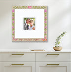 ColorBloom Moments™ - Mom's Floral - 12"x12" 1-5"x5" Opening Wall Frame