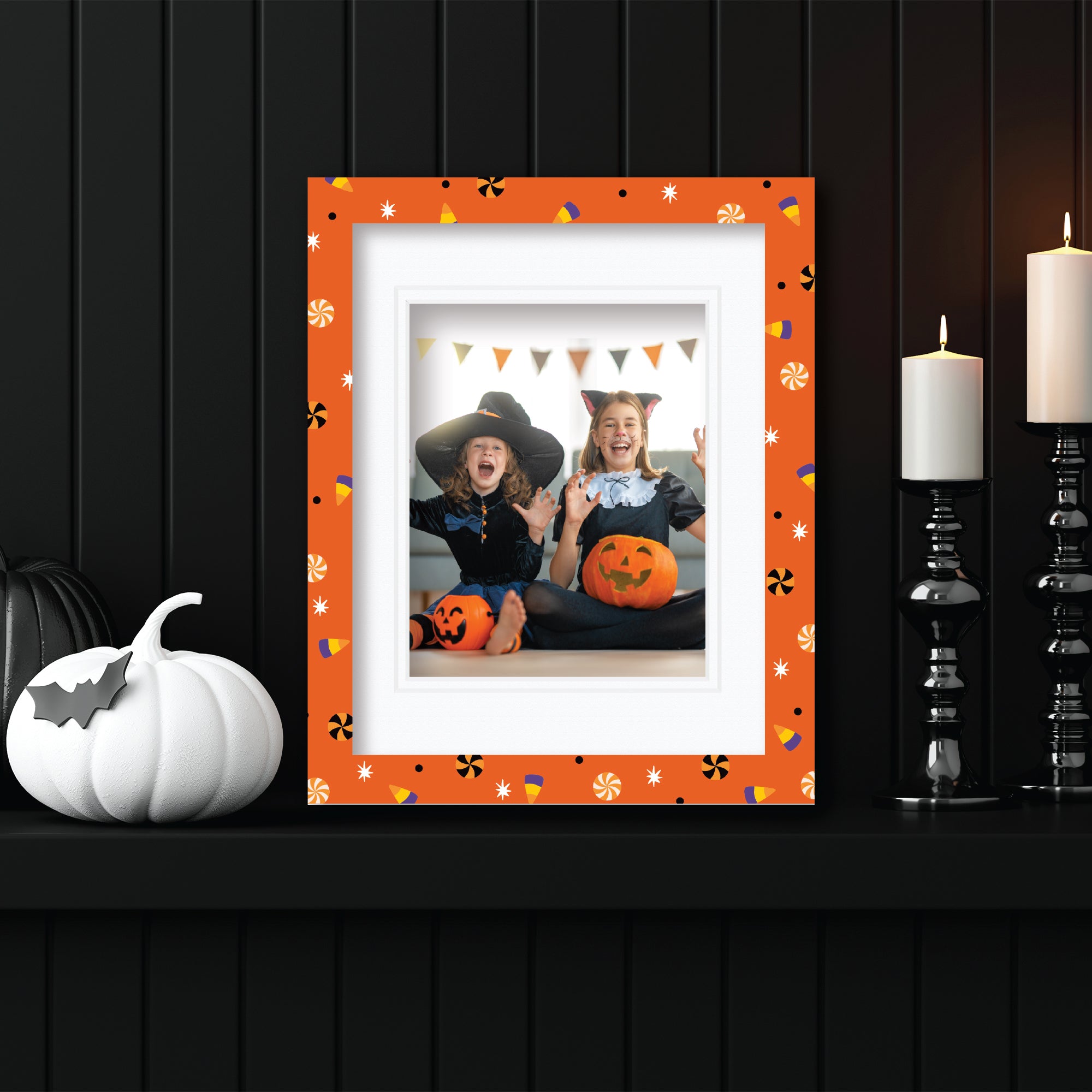 Halloween 11" x 14" Opening Easel Back/Wall Frame