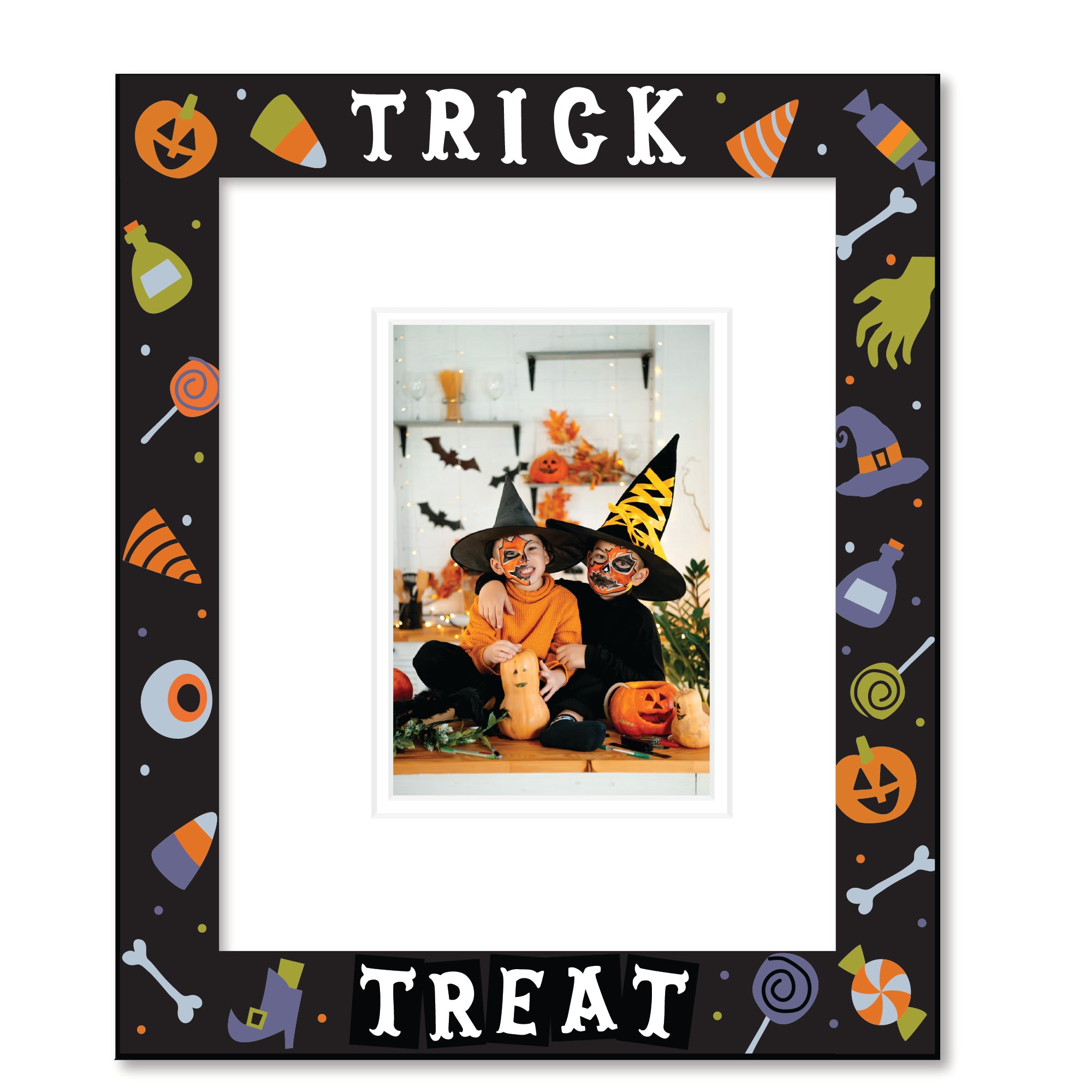 Halloween 8" x 10" Opening Easel Back/Wall Frame