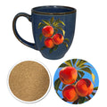 "Peaches" by Mary Withers - Mug and Coaster Set
