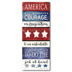 Celebrate 250 America Gallery-Wrapped Canvas Wall Art with Wounded Warrior Project