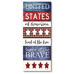 Celebrate 250 United States Gallery-Wrapped Canvas Wall Art with Wounded Warrior Project