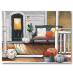 October Evening Gallery-Wrapped Canvas Wall Art