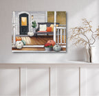 October Evening Gallery-Wrapped Canvas Wall Art