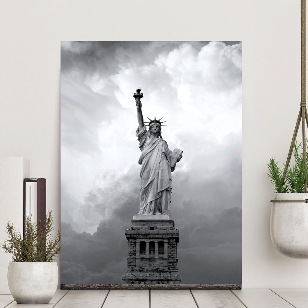 Celebrate 250 Majestic Lady Liberty Gallery-Wrapped Canvas Wall Art with Wounded Warrior Project