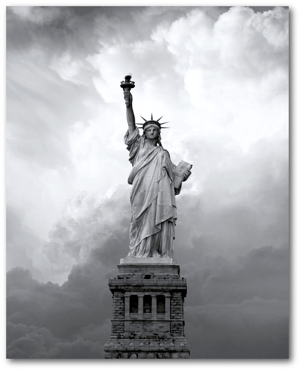 Celebrate 250 Majestic Lady Liberty Gallery-Wrapped Canvas Wall Art with Wounded Warrior Project