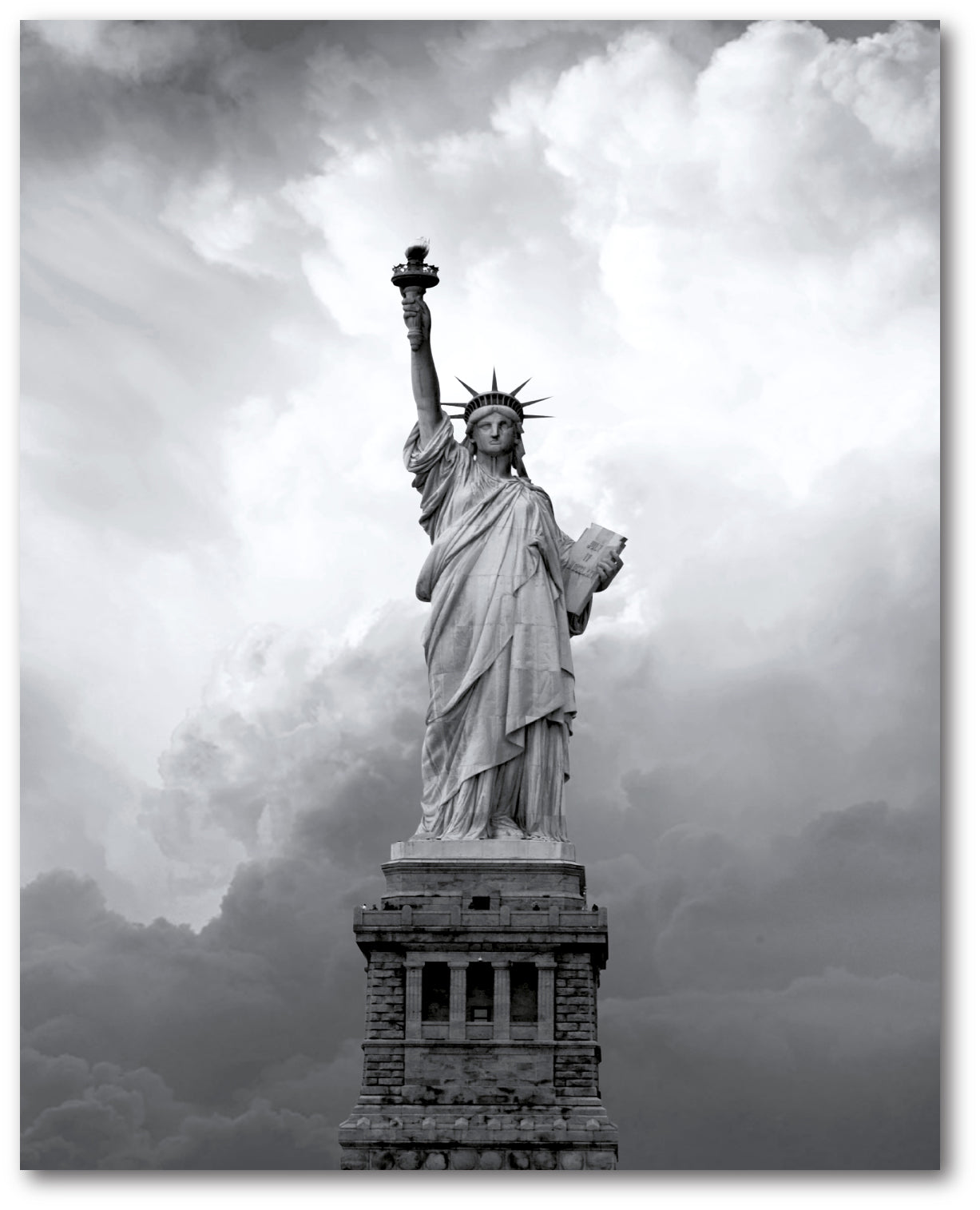Celebrate 250 Majestic Lady Liberty Gallery-Wrapped Canvas Wall Art with Wounded Warrior Project
