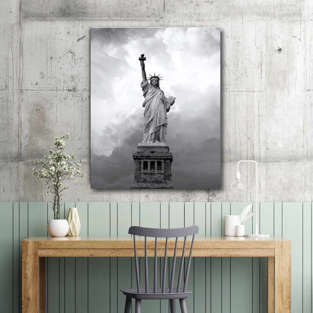 Celebrate 250 Majestic Lady Liberty Gallery-Wrapped Canvas Wall Art with Wounded Warrior Project