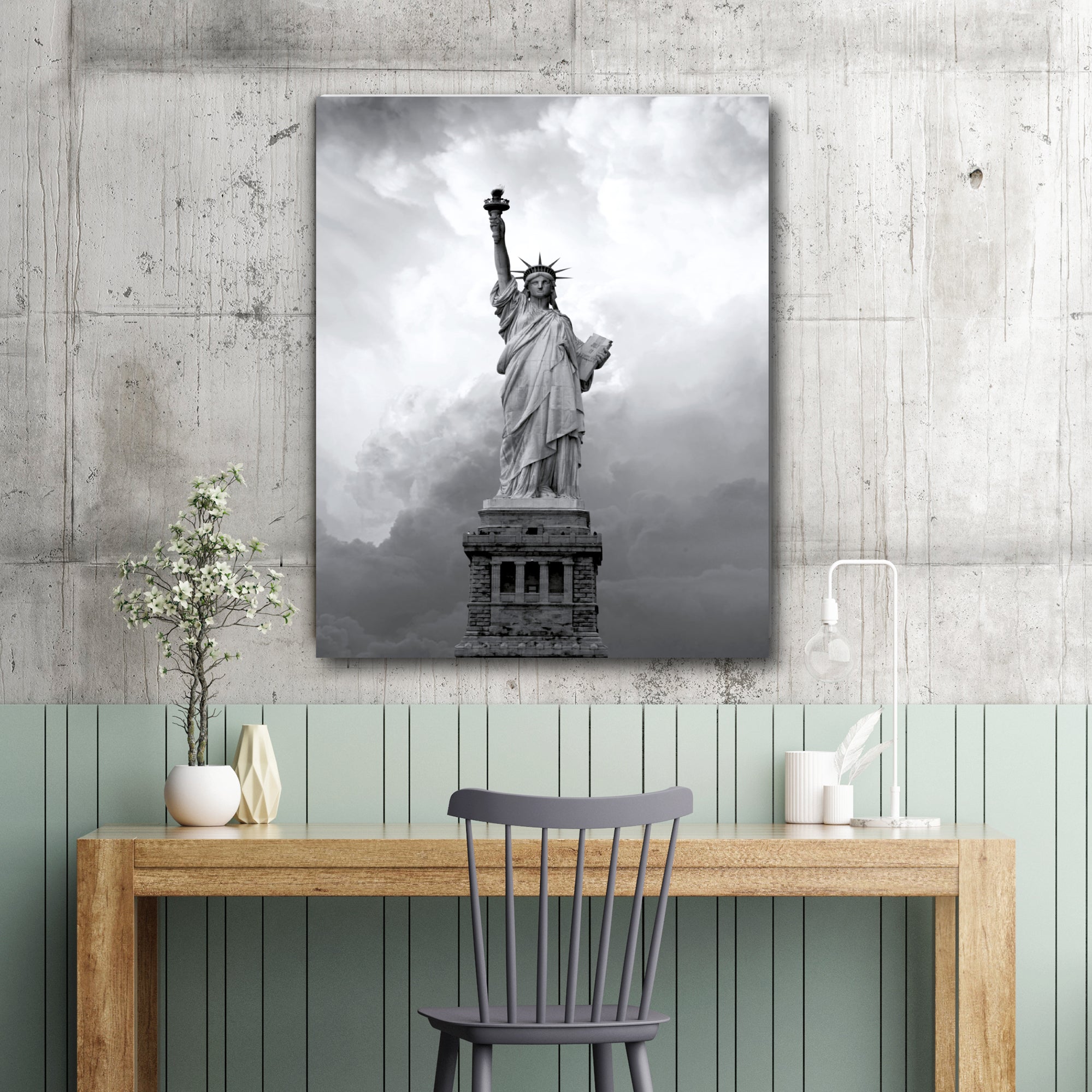 Celebrate 250 Majestic Lady Liberty Gallery-Wrapped Canvas Wall Art with Wounded Warrior Project