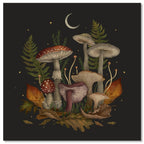 Autumn Mushrooms Gallery-Wrapped Canvas Wall Art