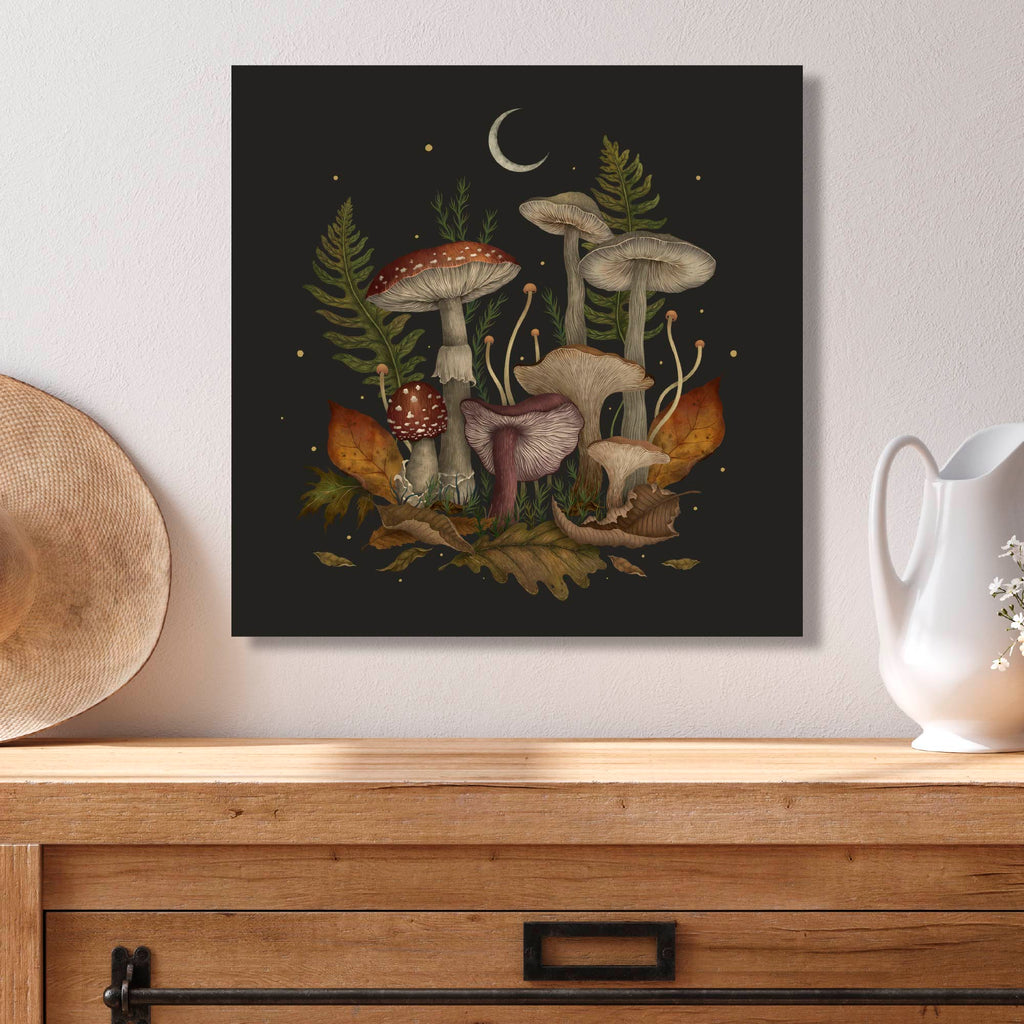Autumn Mushrooms Gallery-Wrapped Canvas Wall Art