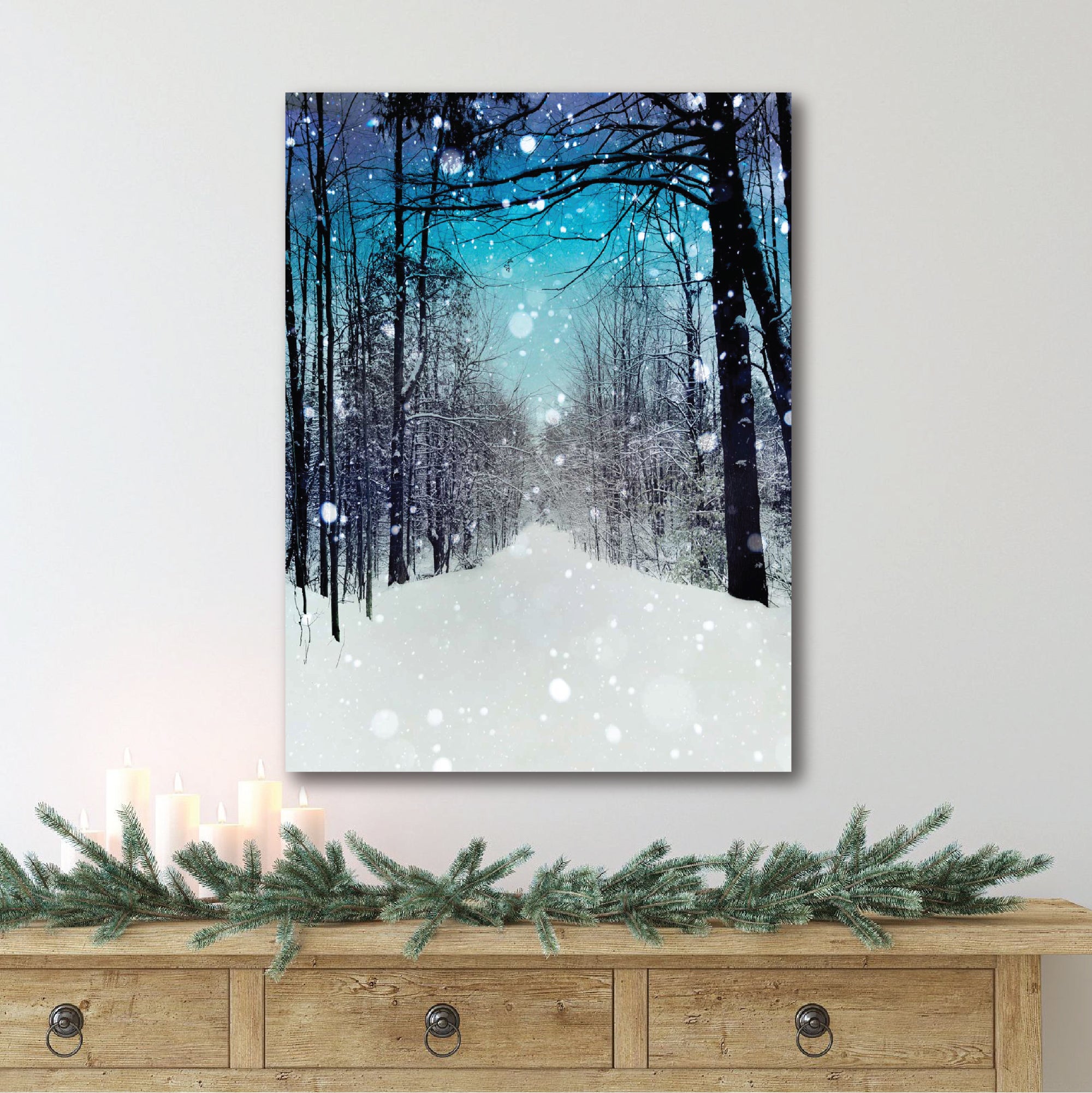 Winter Wonderland Gallery-Wrapped Canvas Wall Art