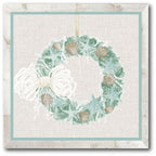 Sea Shell Chistmas I Gallery-Wrapped Canvas Wall Art