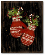 Mittens Floral Gallery-Wrapped Canvas Wall Art