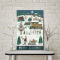 Merry Christmas Gallery-Wrapped Canvas Wall Art