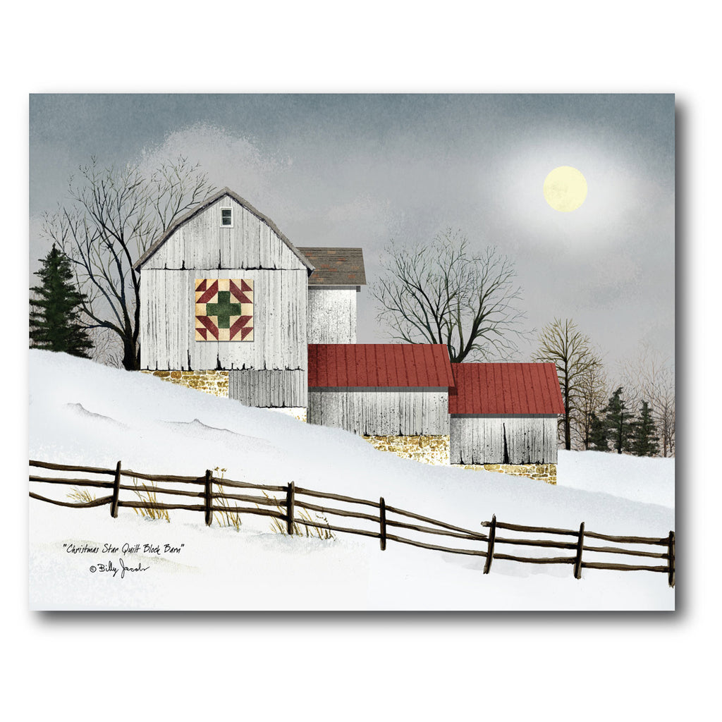 Quilted Barn Gallery-Wrapped Canvas Wall Art