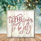Tis the Season Gallery-Wrapped Canvas Wall Art