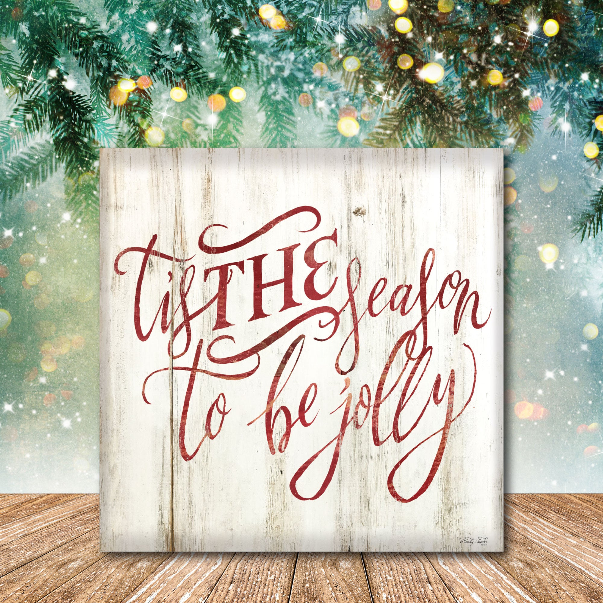 Tis the Season Gallery-Wrapped Canvas Wall Art
