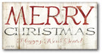 Merry Christmas V Gallery-Wrapped Canvas Wall Art